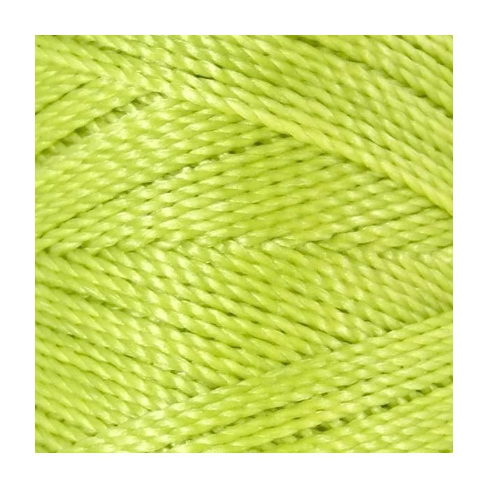 Mikro-Makramee-Garn 1 mm Hellgrün – Spule ca. 180 m