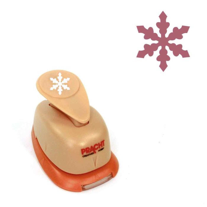 Motivstanzer klein Schneeflocke 15 mm Pracht Creatives Hobby Motivlocher, Papierstanzer, Stanzer