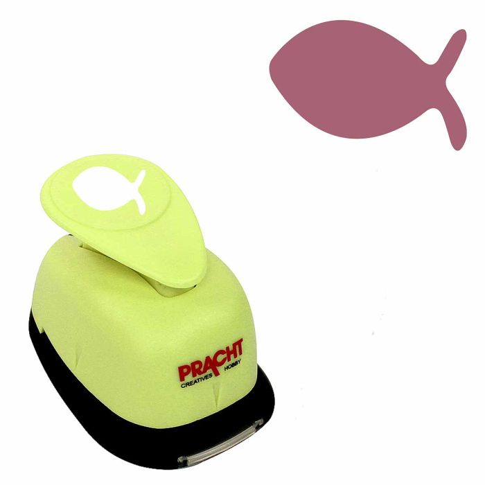 Motivstanzer Jumbostanzer Fisch Symbol 25 mm, Bild 1 von 4