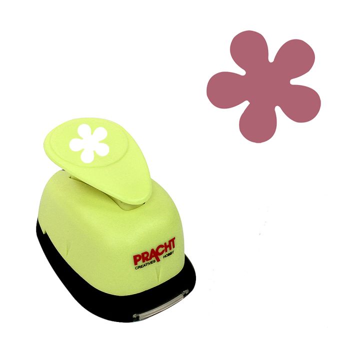 Motivstanzer Jumbostanzer Blüte 25 mm Pracht Creatives Hobby Motivlocher, Papierstanzer