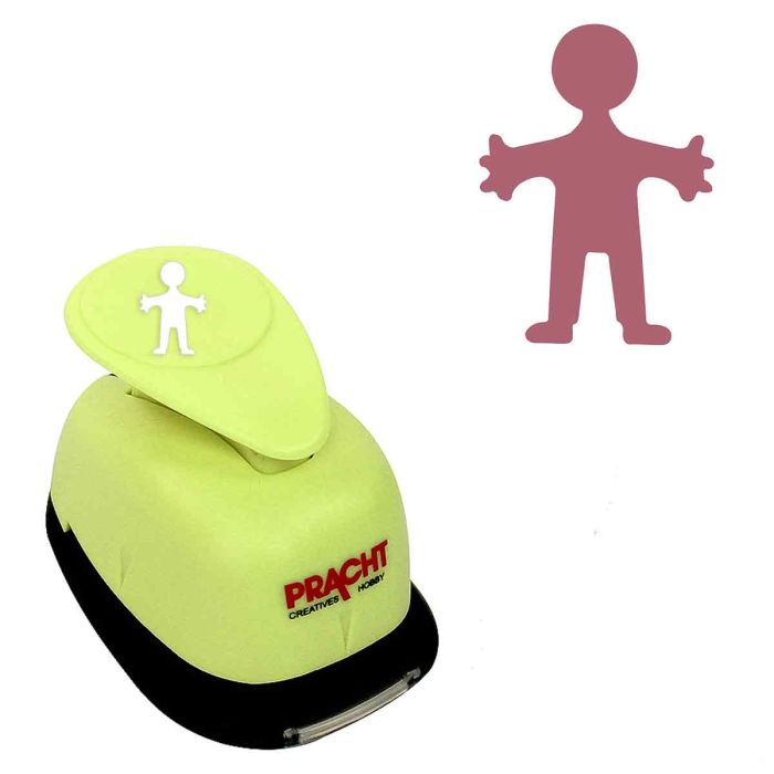 Motivstanzer Jumbostanzer Junge 25 mm Pracht Creatives Hobby Motivlocher, Papierstanzer