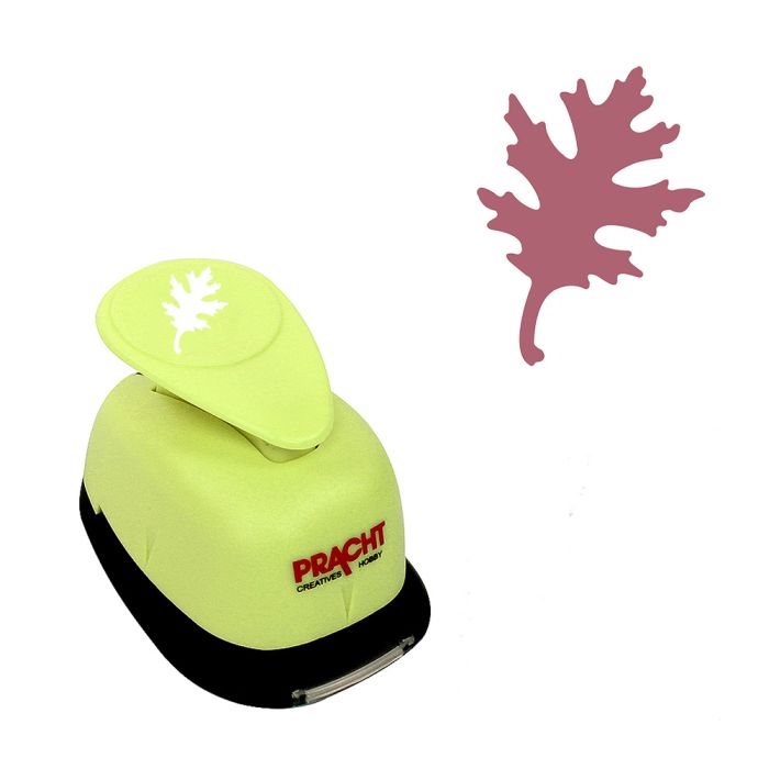 Motivstanzer Jumbostanzer Eichenblatt 25 mm Pracht Creatives Hobby Motivlocher, Papierstanzer