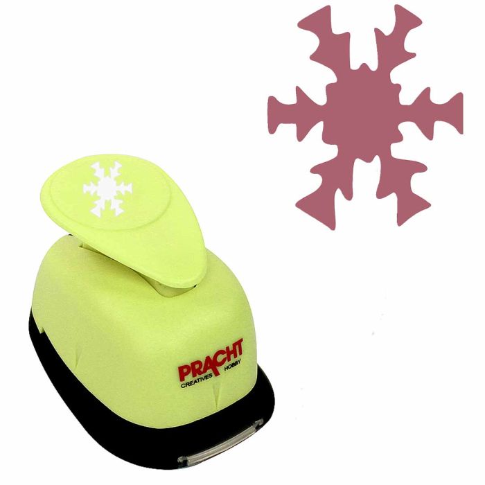 Motivstanzer Jumbostanzer Schneekristall 25 mm, Bild 1 von 4