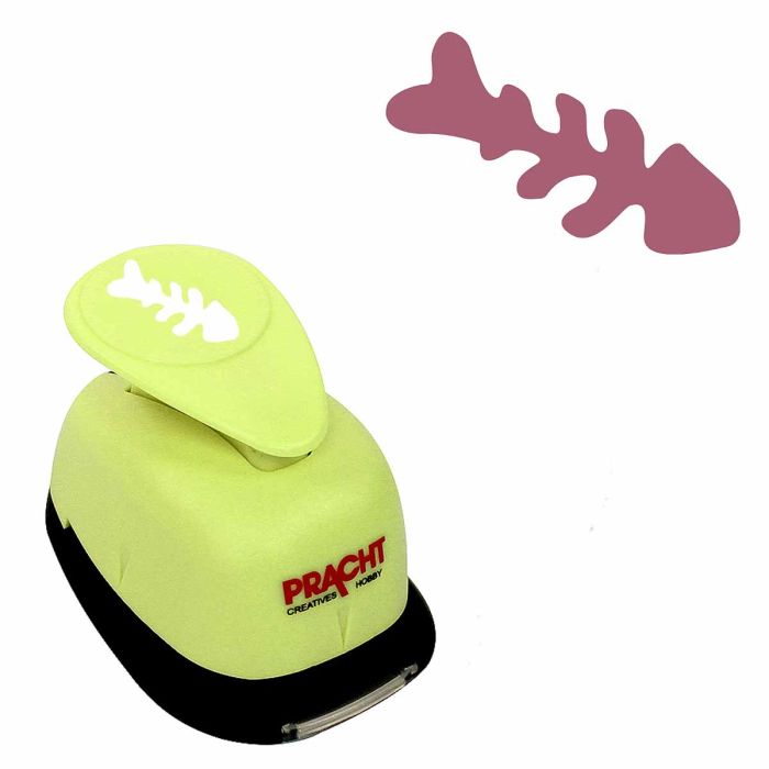 Motivstanzer Jumbostanzer Fischgräte 25 mm Pracht Creatives Hobby Motivlocher, Papierstanzer