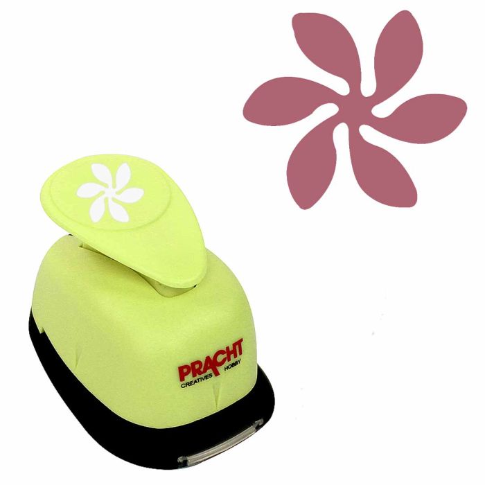 Motivstanzer Jumbostanzer florale Blüte 25 mm Pracht Creatives Hobby Motivlocher, Papierstanzer