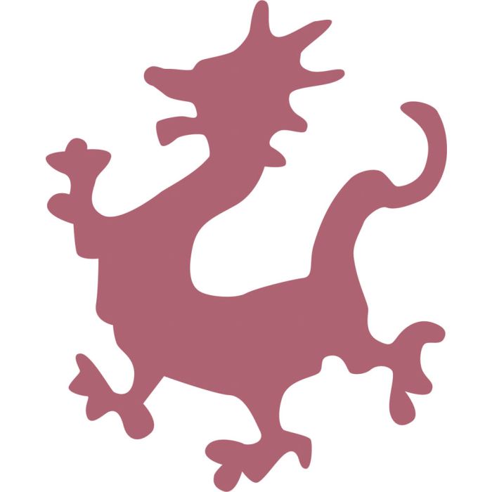 Motivstanzer groß Drache 38 mm Pracht Creatives Hobby Motivlocher, Papierstanzer