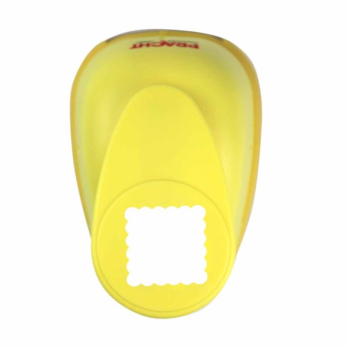 Motivstanzer groß gewelltes Quadrat 38 mm Pracht Creatives Hobby Motivlocher, Papierstanzer