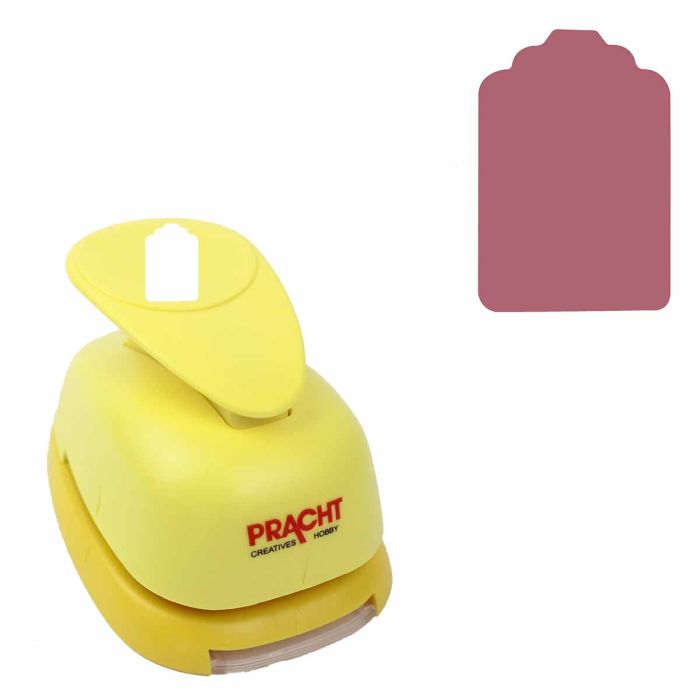 Motivstanzer groß Preisschild 35x23mm Pracht Creatives Hobby Motivlocher, Papierstanzer