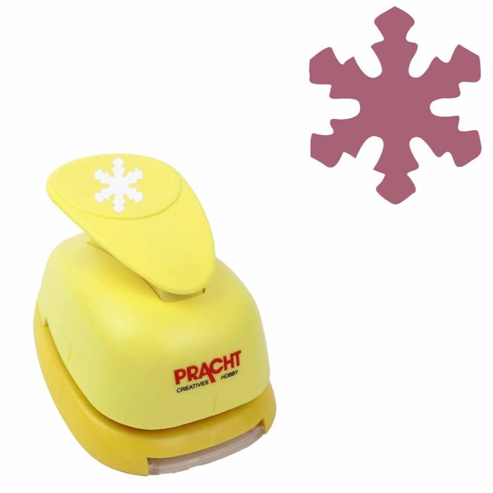 Motivstanzer groß Schneeflocke 38 mm Pracht Creatives Hobby Motivlocher, Papierstanzer