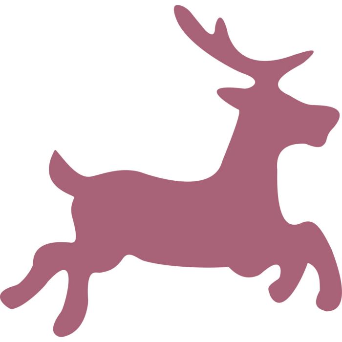 Motivstanzer groß Hirsch 38 mm Pracht Creatives Hobby Motivlocher, Papierstanzer