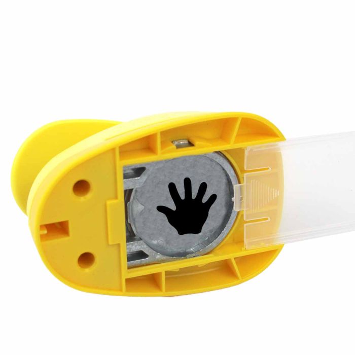 Motivstanzer groß Hand 38 mm Pracht Creatives Hobby Motivlocher, Papierstanzer
