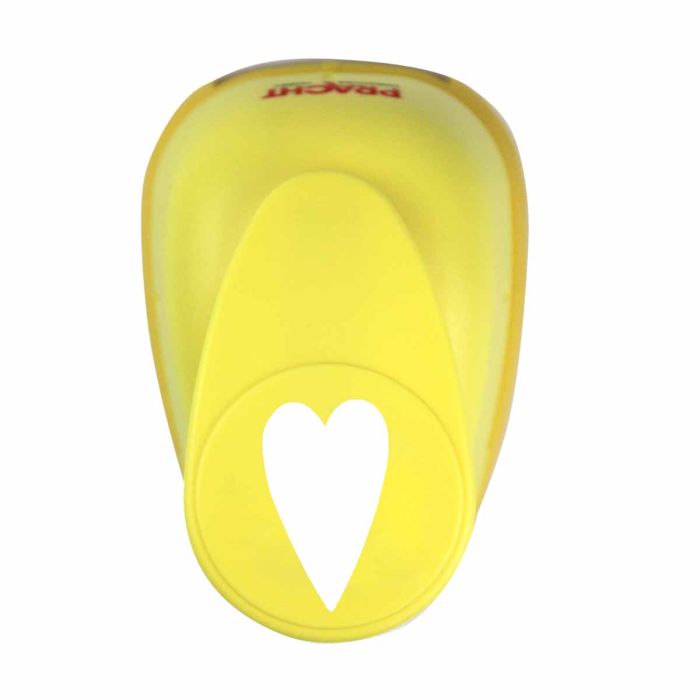 Motivstanzer groß Herz lang 38 mm Pracht Creatives Hobby Motivlocher, Papierstanzer