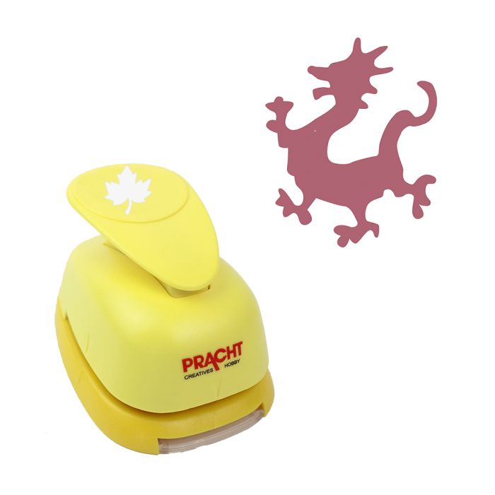 Motivstanzer groß Drache 38 mm Pracht Creatives Hobby Motivlocher, Papierstanzer