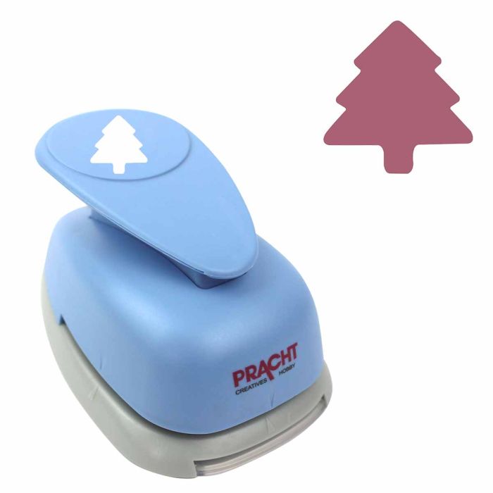 Riesenstanzer Tannenbaum 45 mm Pracht Creatives Hobby Motivlocher, Papierstanzer