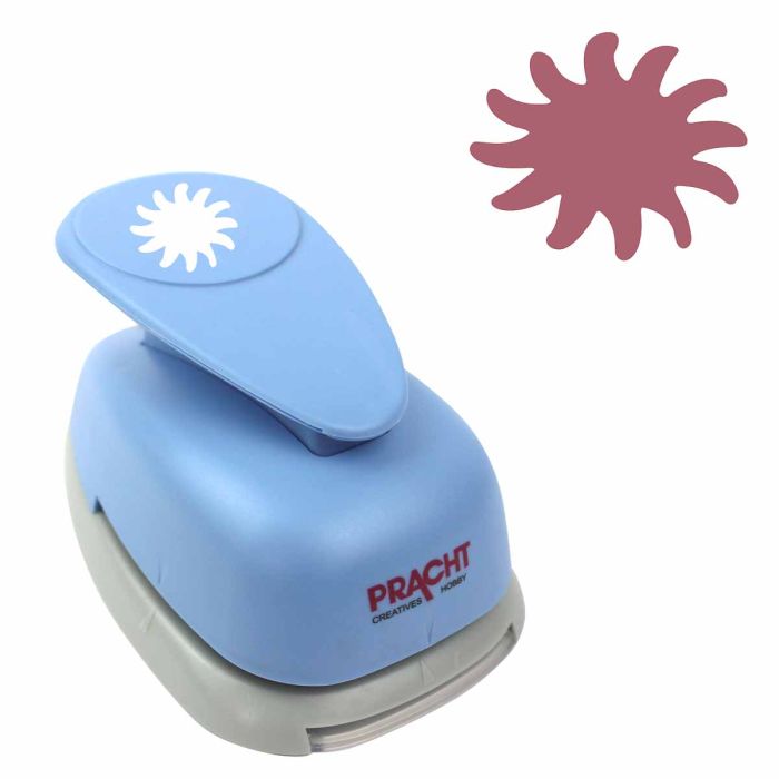Riesenstanzer Sonne 45 mm Pracht Creatives Hobby Motivlocher, Papierstanzer