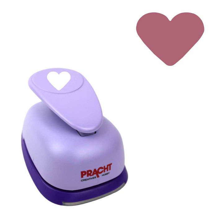 Super-Jumbo Stanzer Herz 65 mm Pracht Creatives Hobby Motivlocher, Papierstanzer