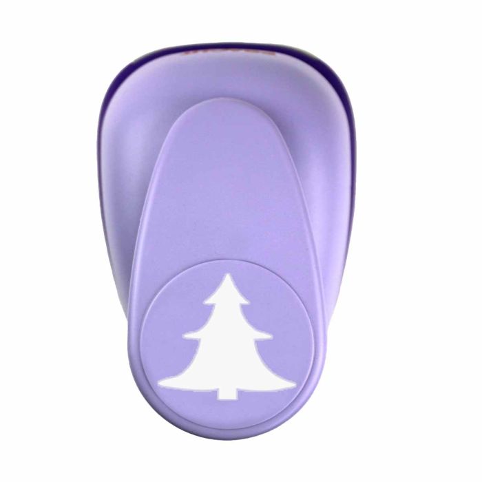 Super-Jumbo Stanzer Tannenbaum 65 mm Pracht Creatives Hobby Motivlocher, Papierstanzer