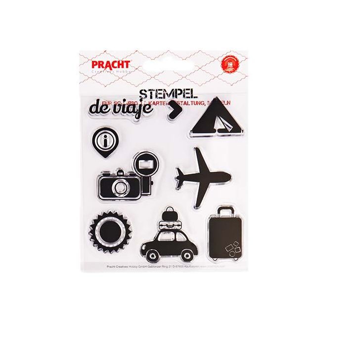 Motivstempel Urlaub transparent 100x105 mm 5SB 1850-03131 4016490825609  