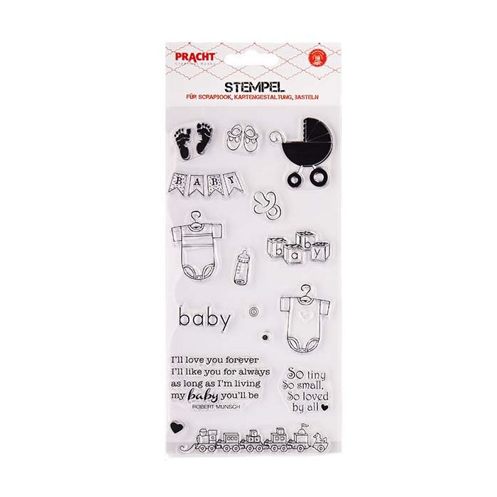 Motivstempel Baby groß transparent 100x200 mm 5SB 1850-22131 4016490825791  