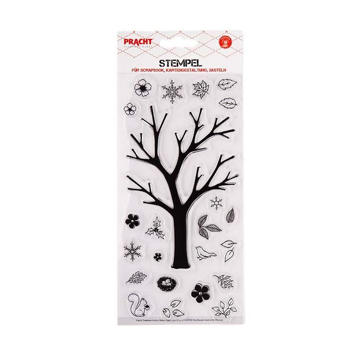 Motivstempel Baum transparent 100x200 mm 5SB 1850-30131 4016490826859  