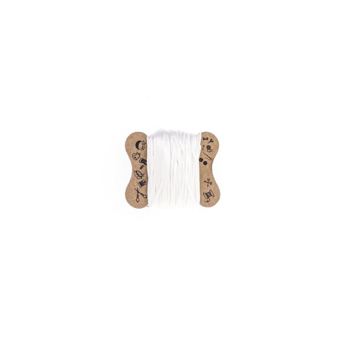 Kordel speichelecht weiß 1 mm 10 m 3045-01117 4016490045557  