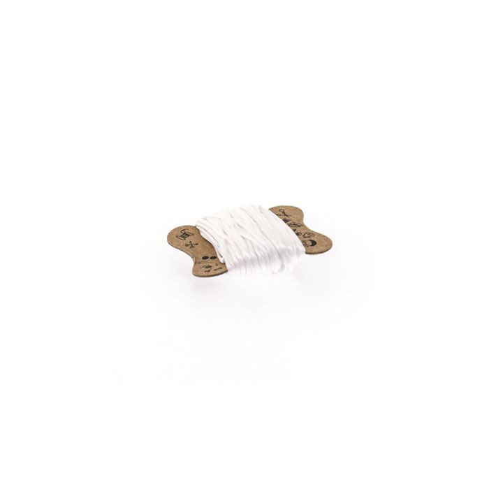 Kordel speichelecht weiß 1 mm 10 m 3045-01117 4016490045557  