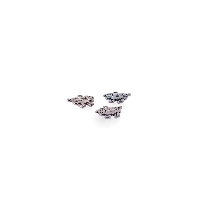 Metallanhänger Schaf altsilberfb. 18x15 mm 25St 3387-18831 4016490872665  