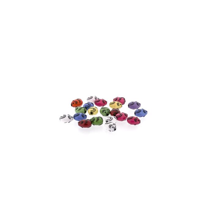 Mausperle Mix 11 mm Lochgröße 1,5 mm 10 St 3745 4016490049975  