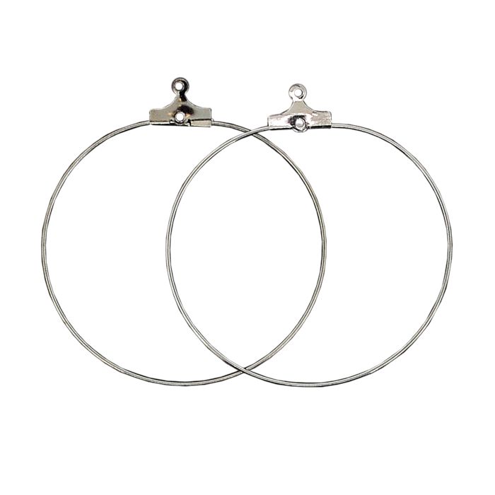Creole platin 40 mm 2 St 4229-4091 4016490081258  