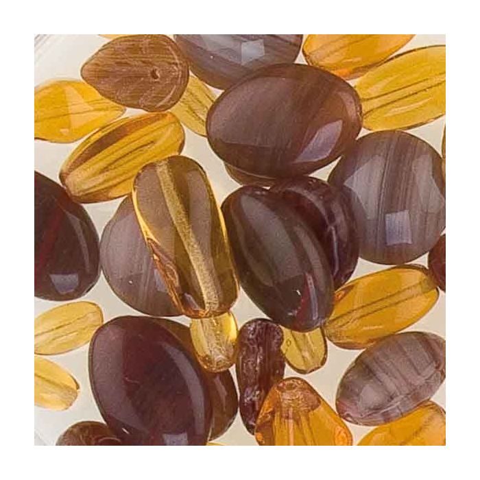 Glasperle Handmade topas 15 gr