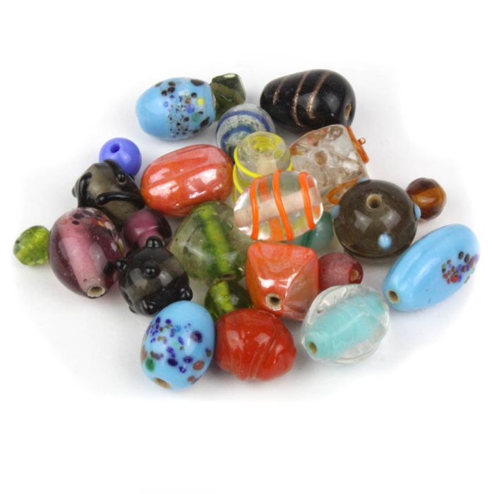 Glasperle Handmade Mix bunt 4488-501 4016490827160  
