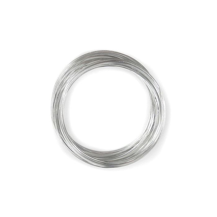 Aludrahtring platinfb. 1 mm 5 m 4542-10917 4016490694113  