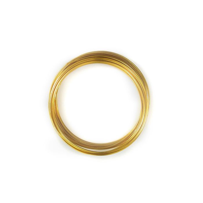 Aludrahtring goldfb. 1 mm 5 m 4542-10937 4016490529651  