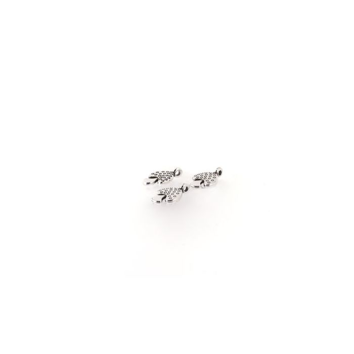 Metallteil Anhänger Pilz altplatin 10x14 mm Lochgröße 1,5 mm 2 St 4552-22755 4016490881995  