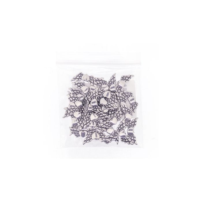 Metallzwischenteil Flügel altplatinfb. 22x8 mm Lochgröße 1,2 mm 30St 4578-93951 4016490636533  