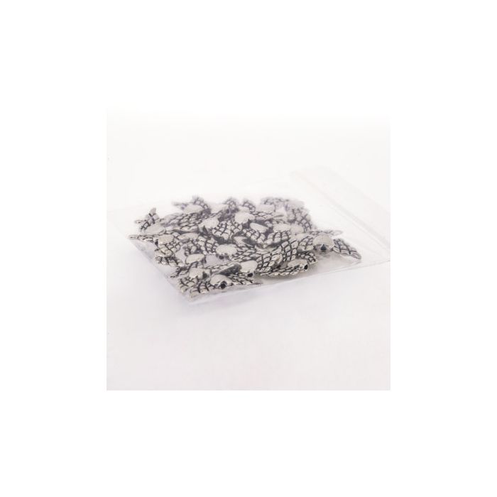 Metallzwischenteil Flügel altplatinfb. 22x8 mm Lochgröße 1,2 mm 30St 4578-93951 4016490636533  