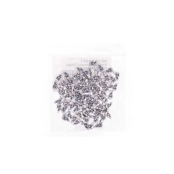 Metallzwischenteil Flügel altplatinfb. 15x7 mm Lochgröße 1,2 mm 50St 4578-96951 4016490599203  