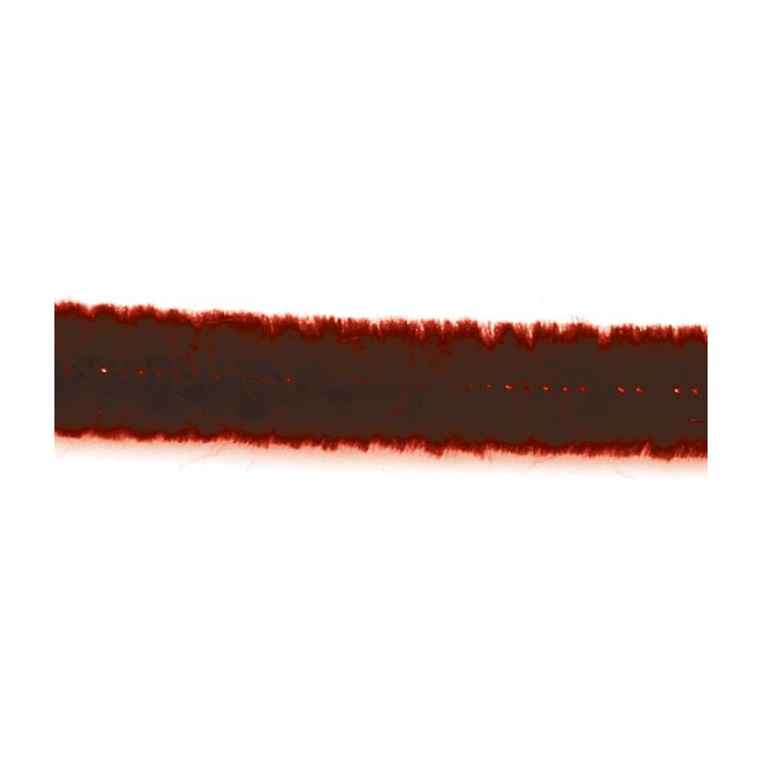 Chenille Draht extra flauschig bordeaux 9x500 mm 10 St