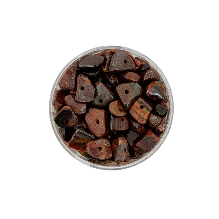 Halb-Edelsteine Chips red tiger eye 20 gr 4612-274 4016490204152  