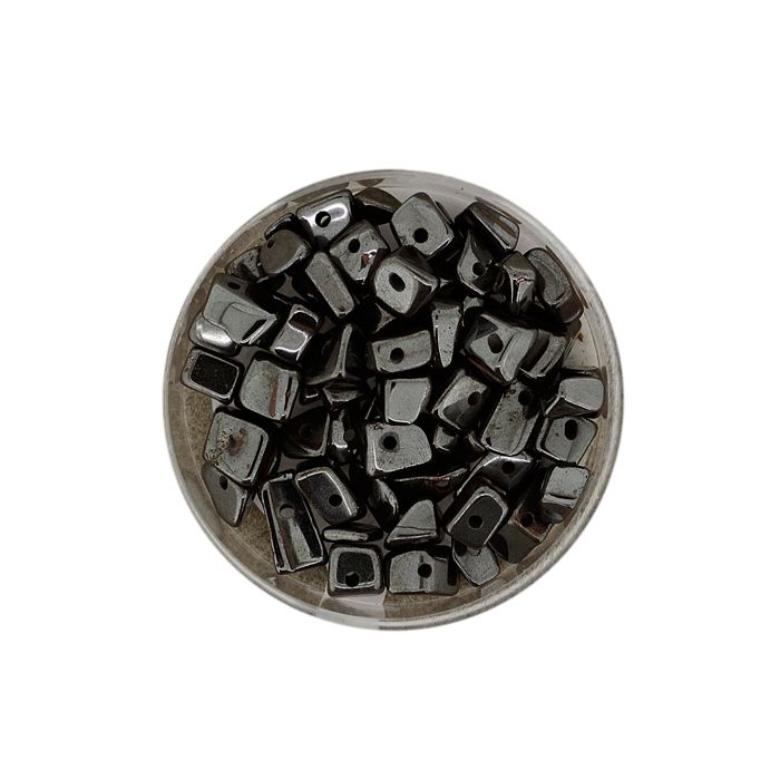 Halb-Edelsteine Chips hematite