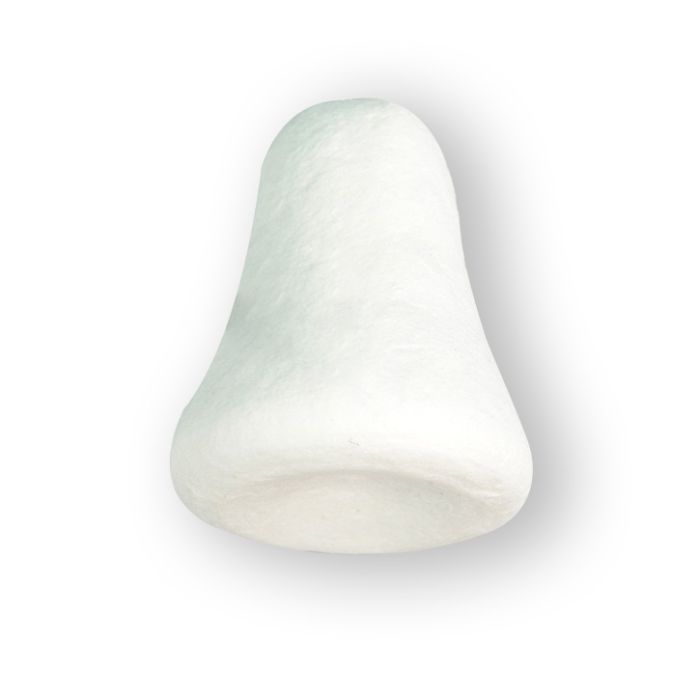 Watteartikel Glocke groß weiß 30x25 mm