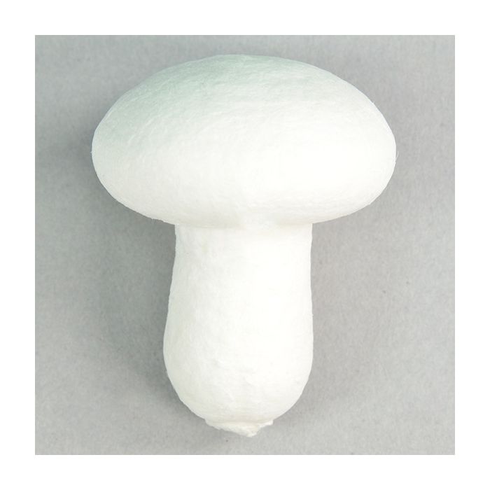 Watteartikel Pilz groß weiß 35x28 mm 6 St 4643-35117 4016490781608  