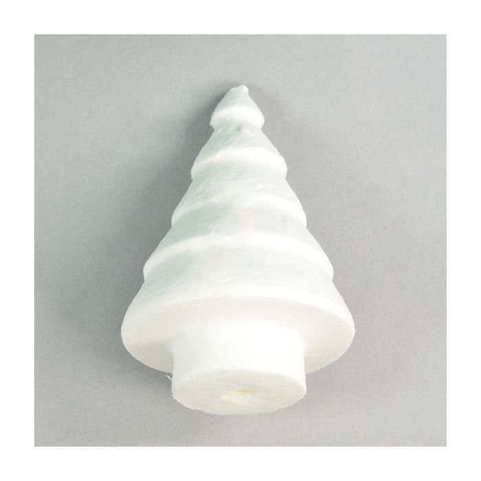 Watteartikel Bäumchen groß weiß 60x40 mm 3 St 4643-60117 4016490781646  