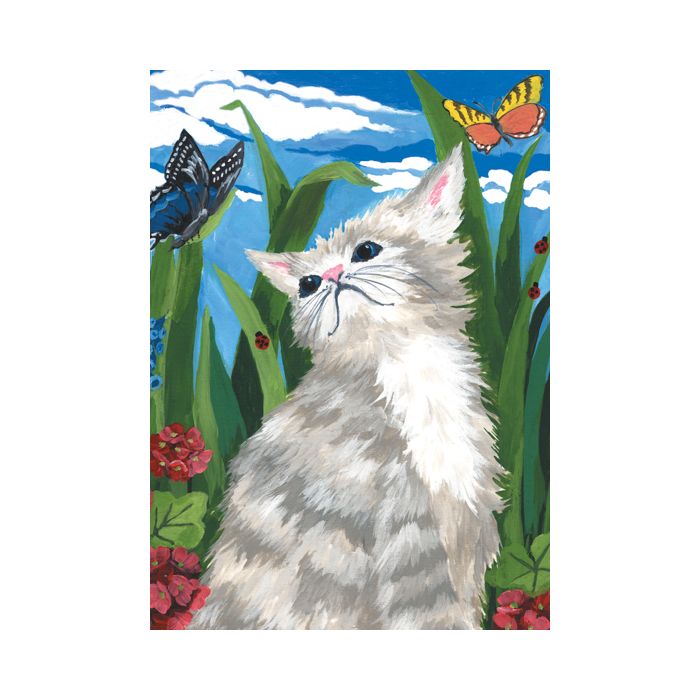 Malen nach Zahlen Junior Katzen 22,2x29,8 cm 1 Pack, = 3 Bilder Pracht Creatives Hobby