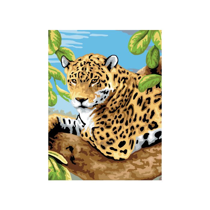 Malen nach Zahlen Junior Dschungelkatzen 22,2x29,8 cm 1 Pack. = 3 Bilder 4669-22041 4016490820291  