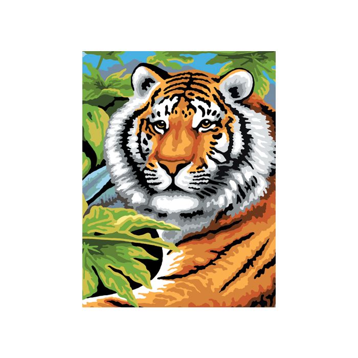 Malen nach Zahlen Junior Dschungelkatzen 22,2x29,8 cm 1 Pack. = 3 Bilder 4669-22041 4016490820291  