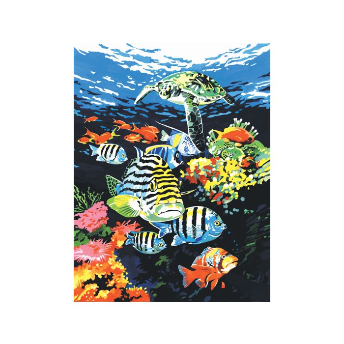 Malen nach Zahlen Junior Ozean 33x24 cm