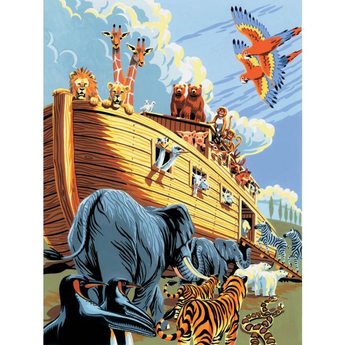 Malen nach Zahlen Junior Arche Noah 33x24 cm