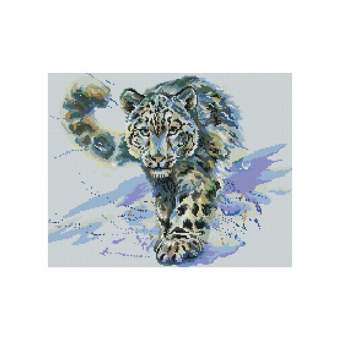 Diamond Mosaic Schneeleopard 40x50 cm 4673-40051 4016490883760  