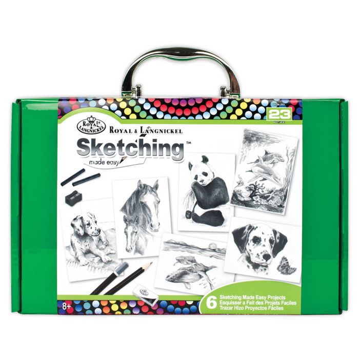 Skizzieren leicht gemacht Tiere 12,7x17,8 cm 1 Pack. = 6 Bilder 4676-12511 4016490741411  